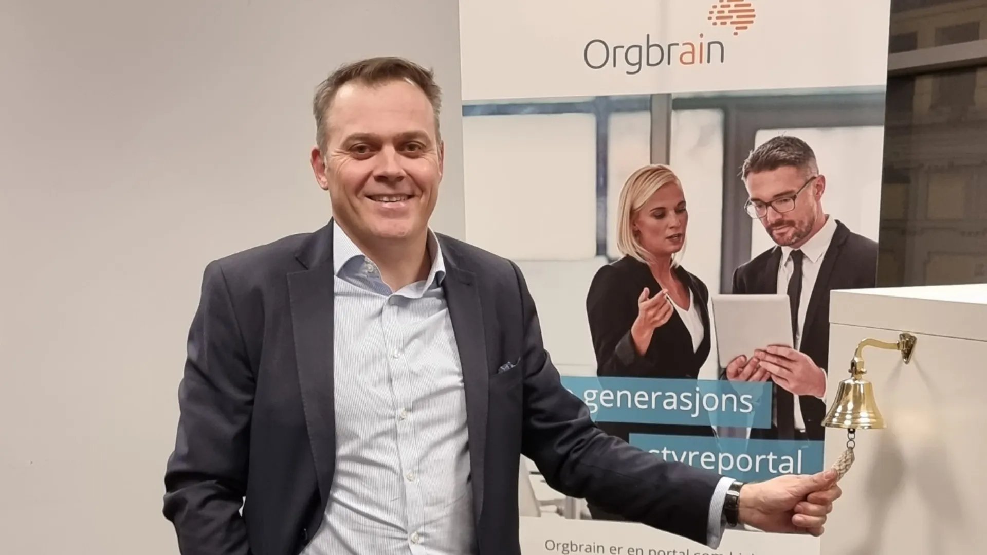 Vind i seilene – første periode som ny CEO i vekstselskapet Orgbrain