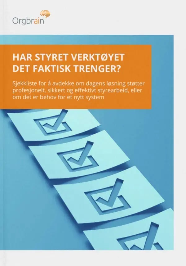 Forside – Har styret verktøyet det faktisk trenger 600-857